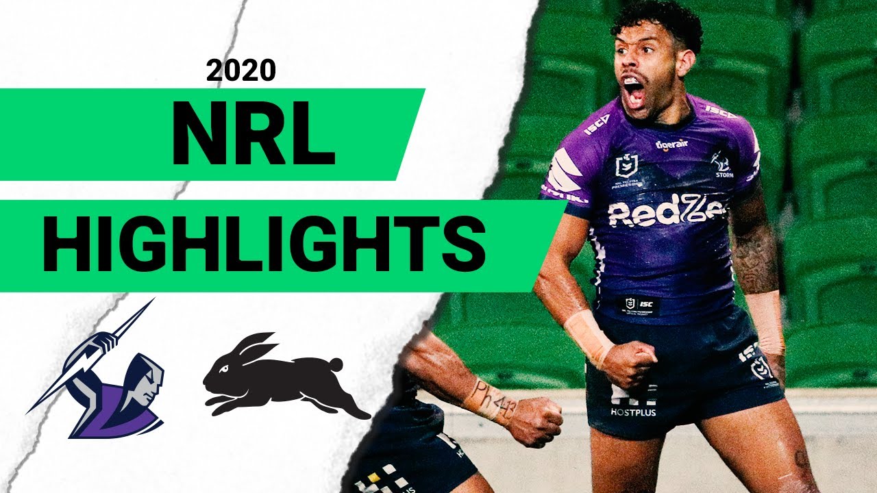 NRL Highlights | Storm v Rabbitohs Match Highlights | Round 4 2020 | Telstra Premiership | NRL