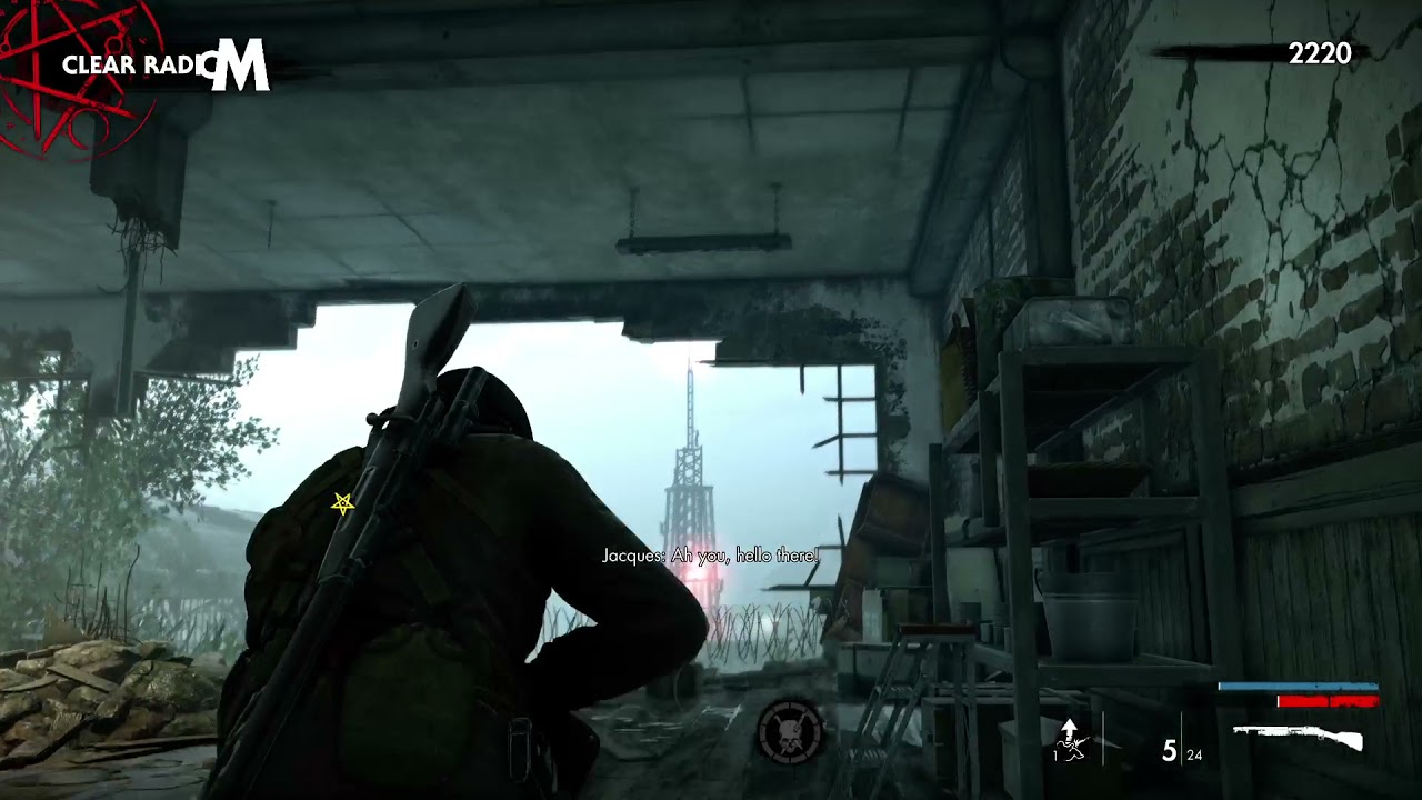 Zombie Army 4: Dead War Campaign Gameplay