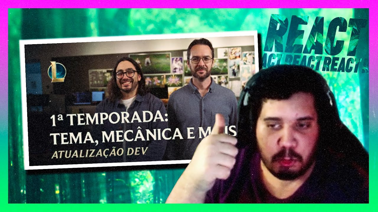 REACT DAS NOVAS ATUALIZAÇÕES DA TEMPORADA 2026 LEAGUE OF LEGENDS! SKINS, WASD, ITENS NOVOS E MAIS!
