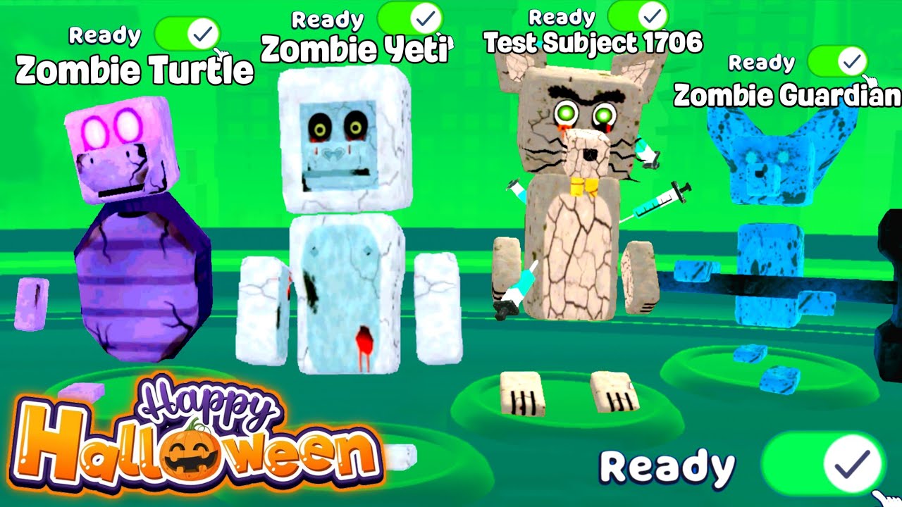 Halloween Special Zombie All Bosses Super Bear Adventure Gameplay Walkthrough!! 