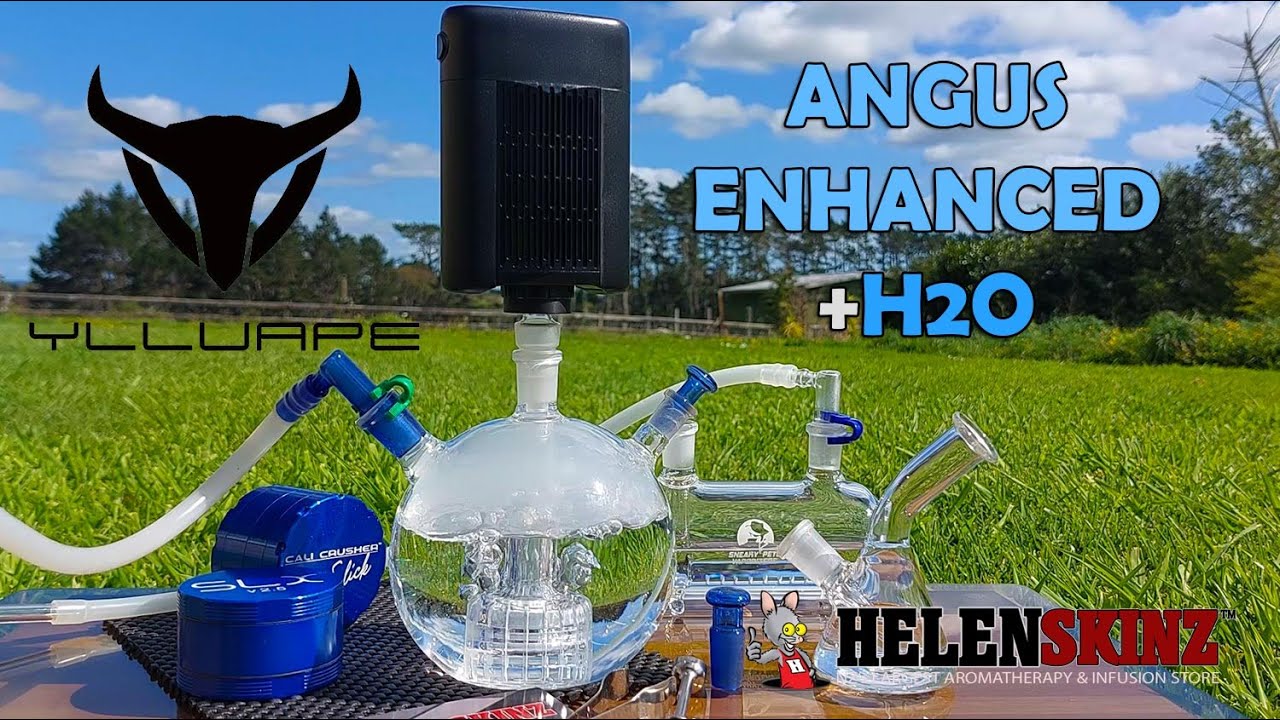 Yllvape Angus Enhanced Vaporizer on Water Bong NZ