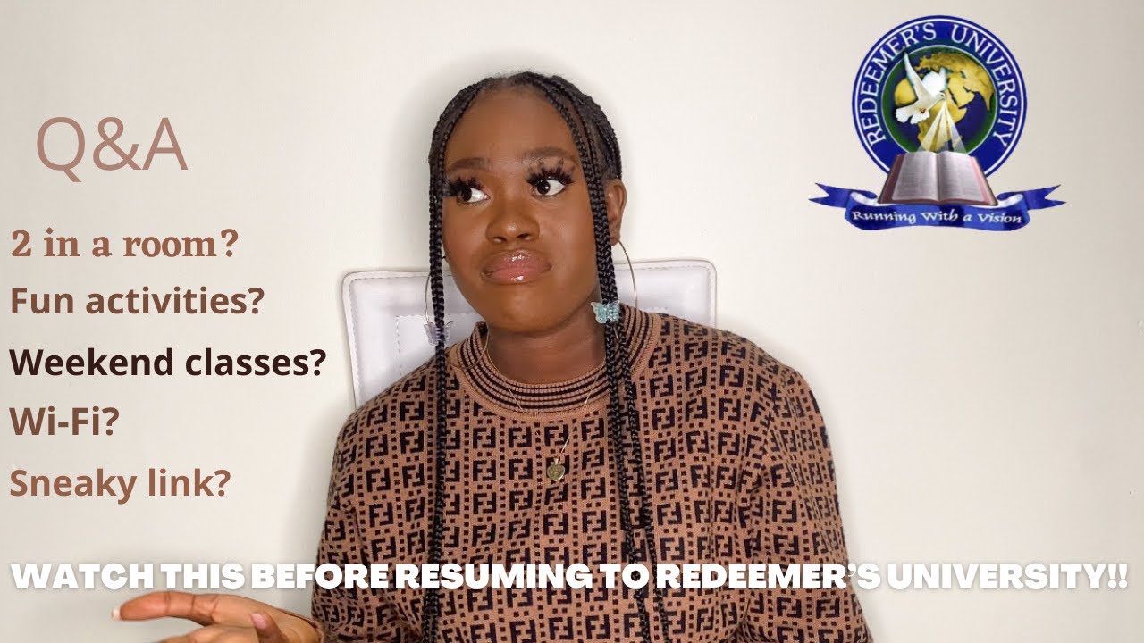 WATCH THIS BEFORE RESUMING TO REDEEMER’S UNIVERSITY | Q&A.