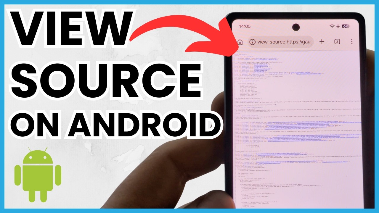 Как посмотреть исходный код сайта на Android &mdash; просмотр HTML и CSS