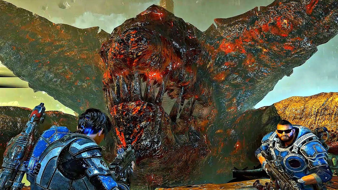 GEARS OF WAR 5 - Ending & Final Boss Fight (4K 60FPS)