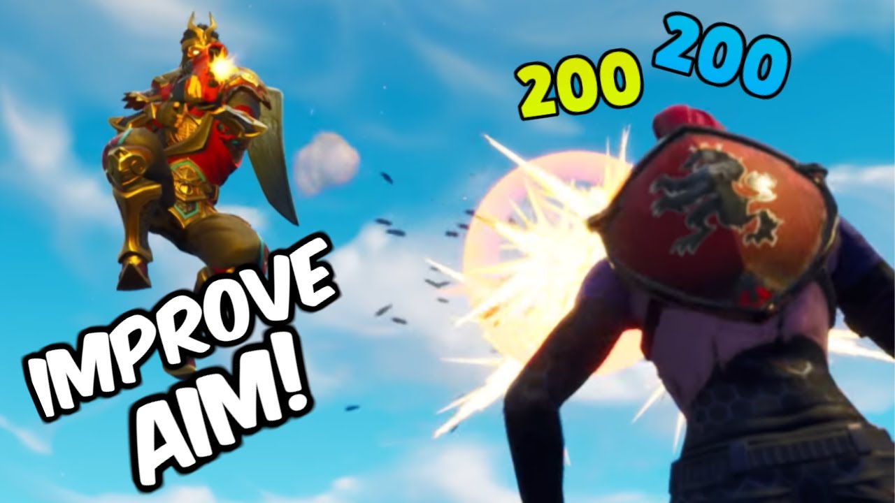 Best Way To Practice Your Aim On Fortnite! (Fornite Creative Mode)