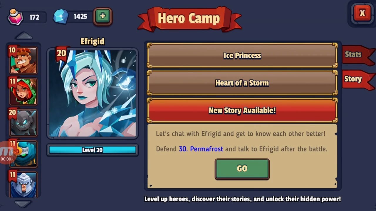 Efrigid Upgrade Level 2 | Hero Upgrade Realm Defense