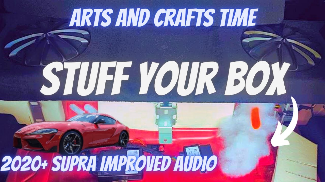 Speaker Box Fix -Inexpensive Sound System Upgrade, Detailed Install for the 2020+ Supra! 