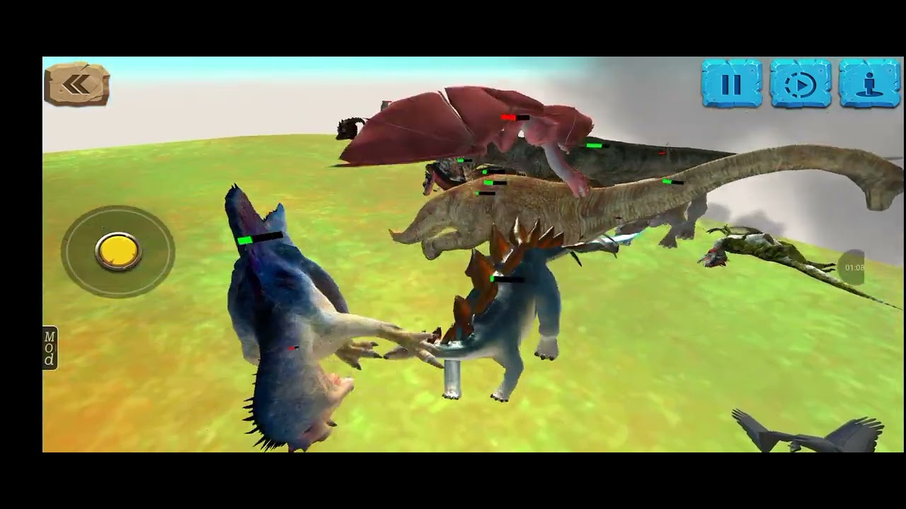 Flying animal family vs dino family