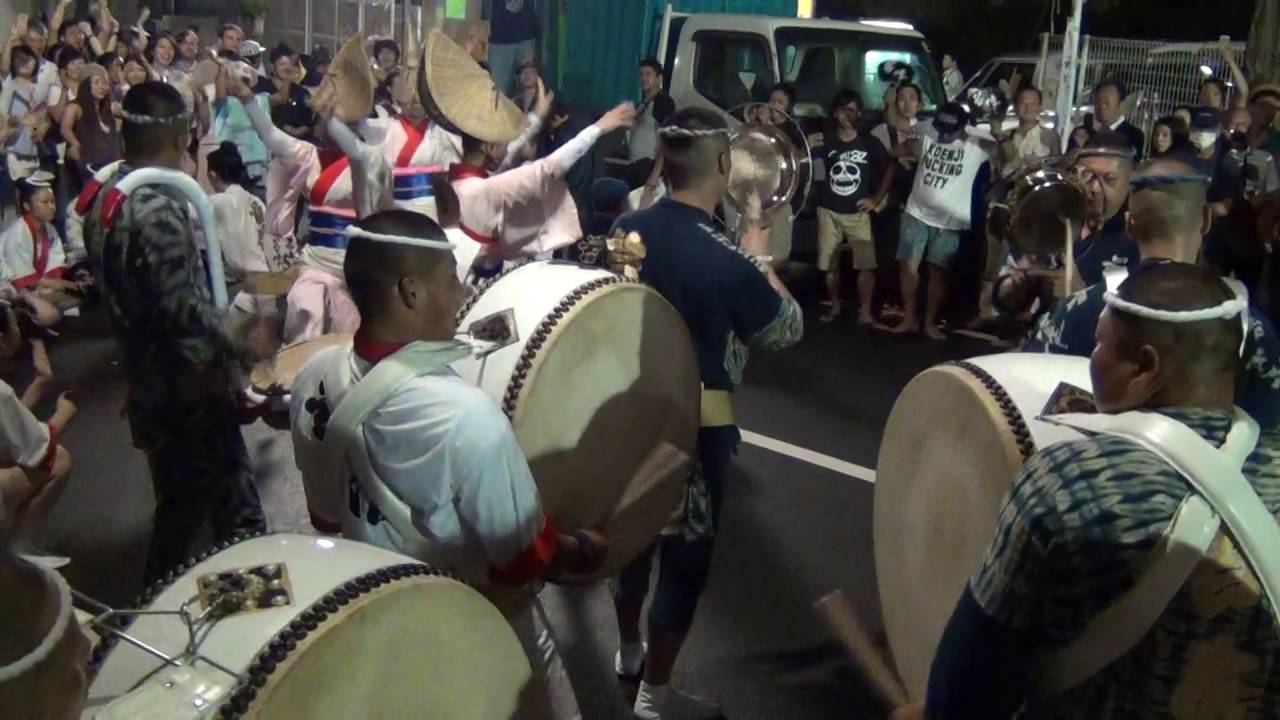 苔作2016　高円寺阿波踊り　8/27　ラスト5分の演舞