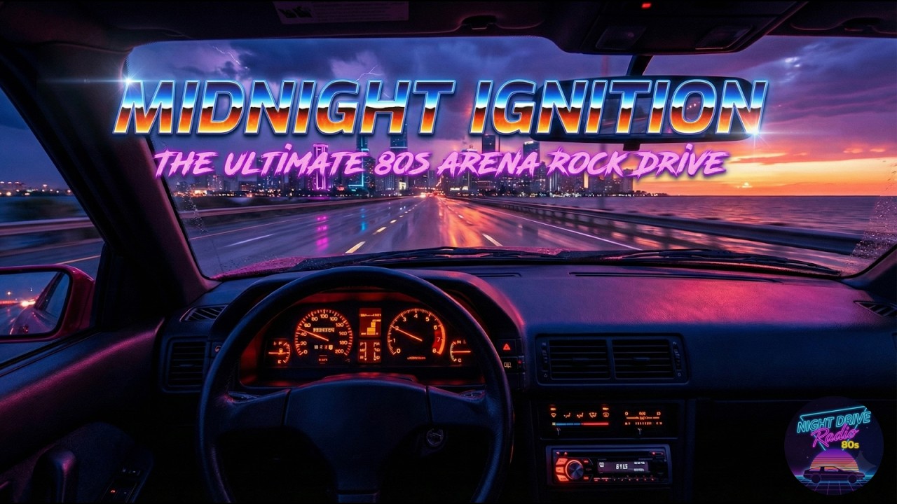 Midnight Ignition | The Ultimate 80s Arena Rock Drive - From Dusk Til Dawn