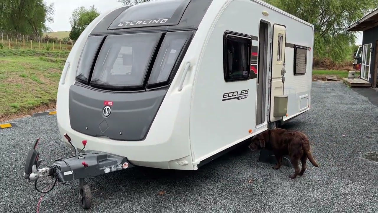 2014 sterling Eccles Sport caravan walk around video.