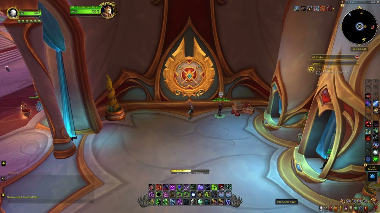 The Great Vault, WoW Midnight Quest
