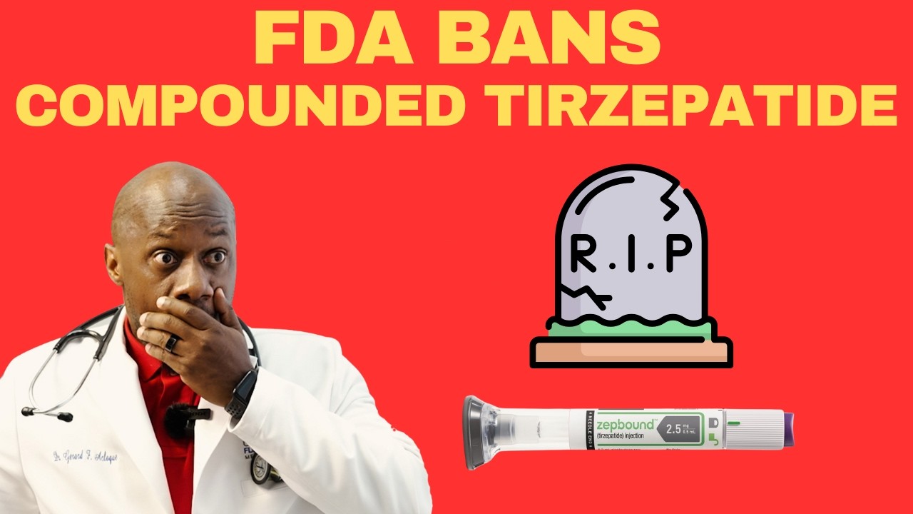 FDA BANS Compounded Tirzepatide! Now What?