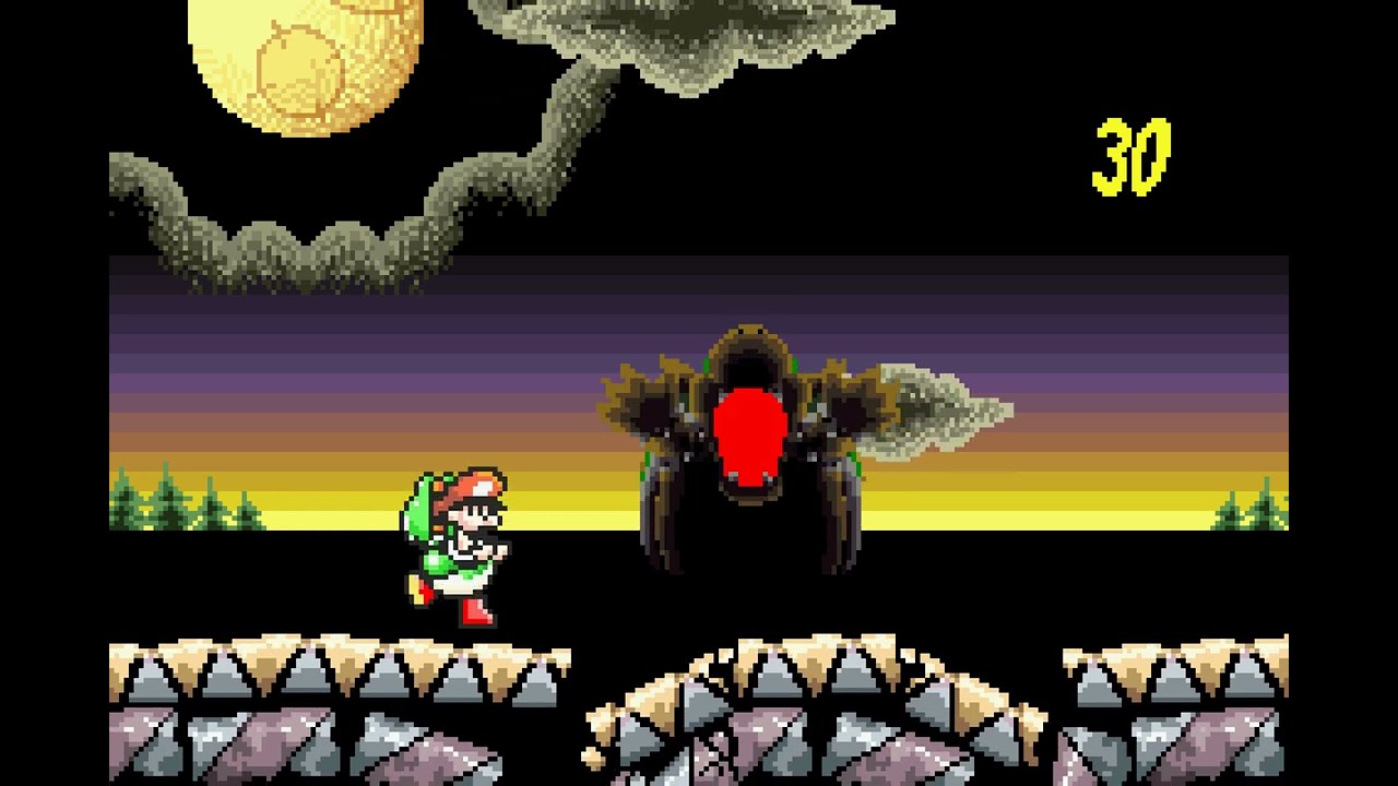 Yoshi's Island: Super Mario Advance 3 - 6-8: King Bowser's Castle