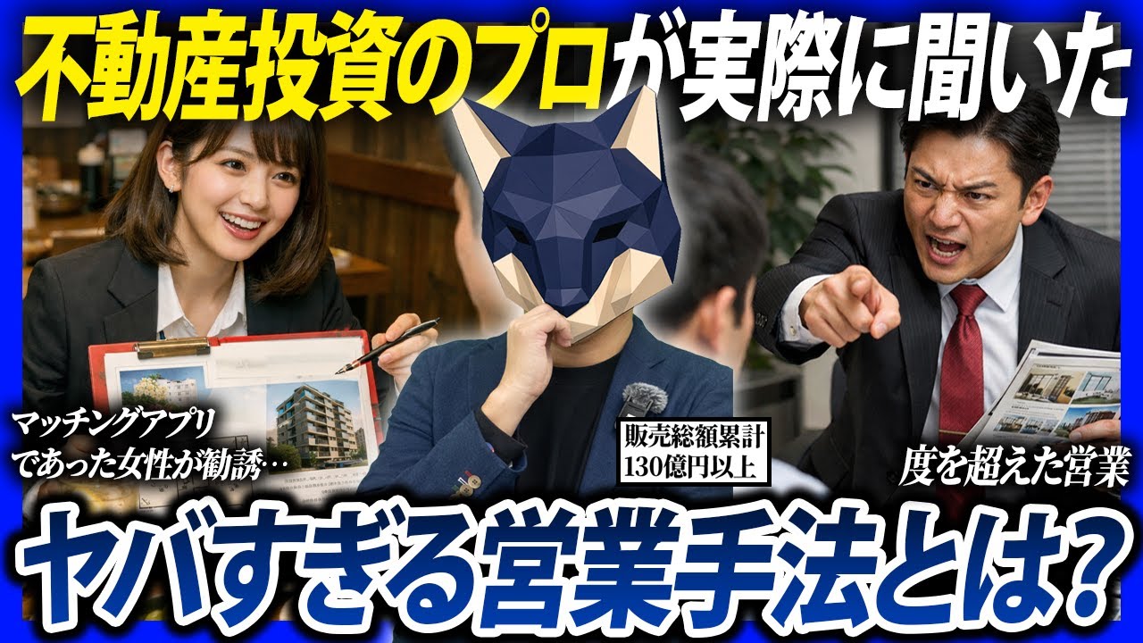 【要注意】絶対関わるな！不動産の危険な営業手法をプロが暴露