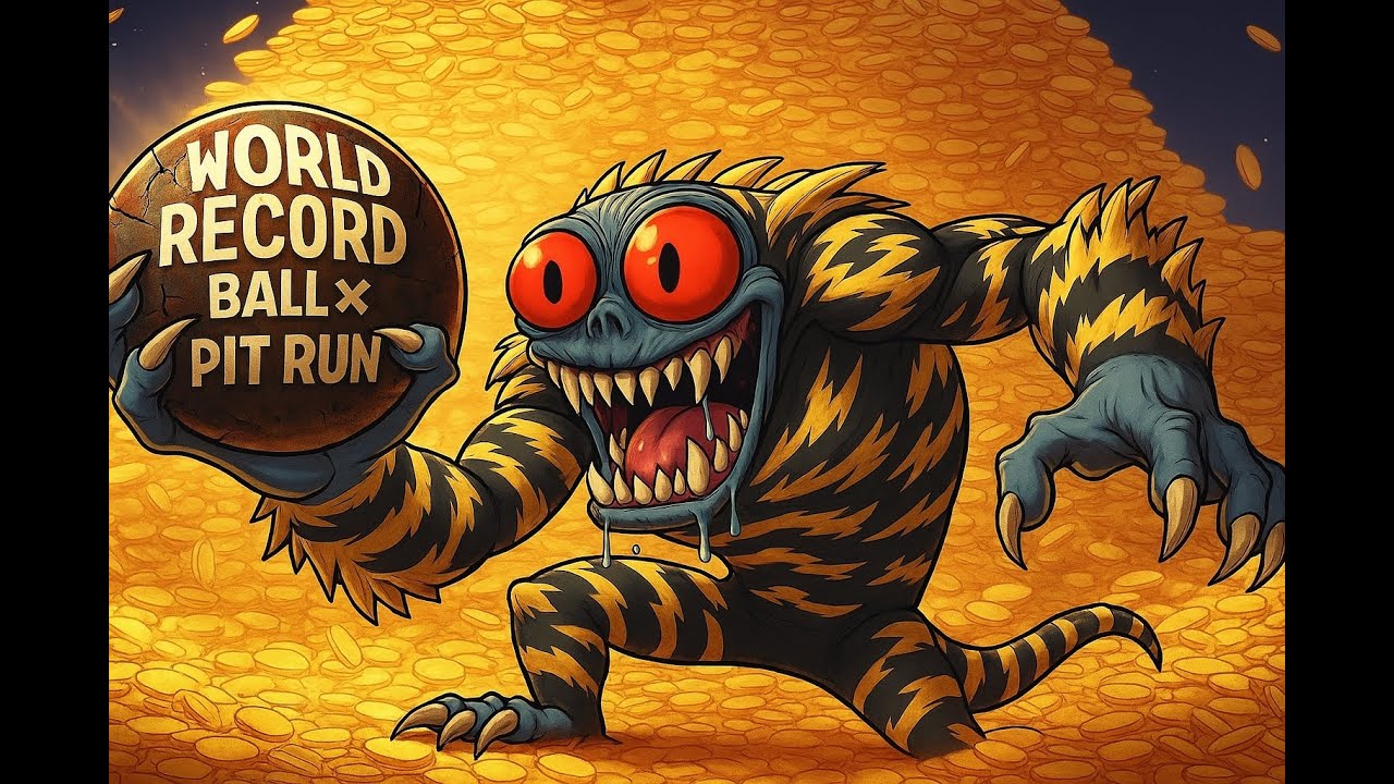 WORLD RECORD BALL X PIT RUN (400K GOLD) #ballxpit #WORLDRECORD #GAMING #TRENDING