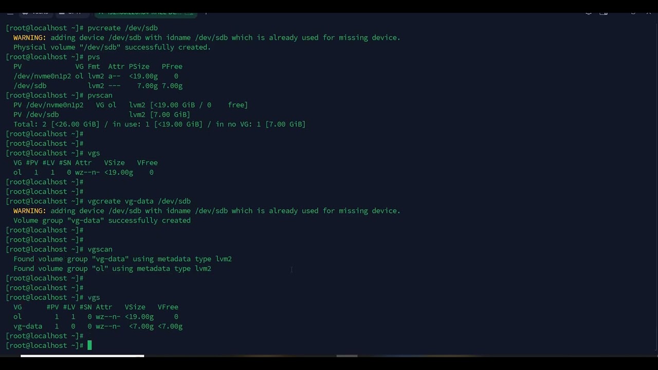 PVMove|EXT42XFS|step by step process|By Pavan DS