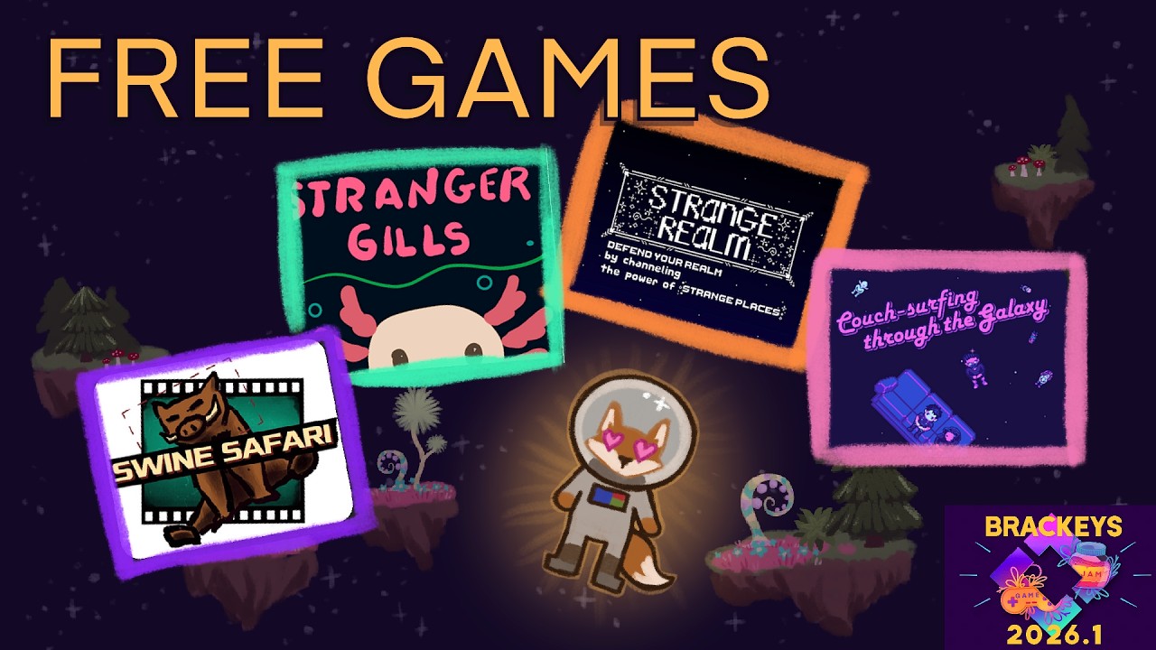 The Hidden Gems of Brackeys Game Jam 2026.1