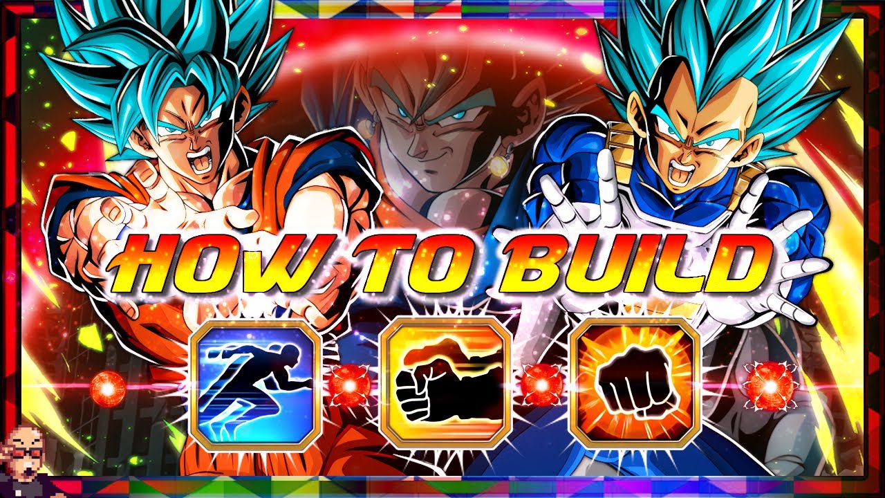 HOW TO BUILD! STR LR Blue Goku and Vegeta ➜ Vegito Blue Hidden Potential Guide DBZ: Dokkan Battle