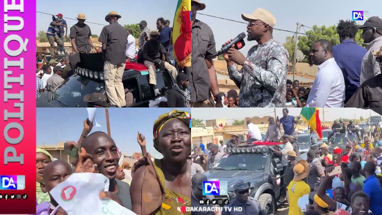 Ousmane Sonko en force à Orofondé – Dandé Mayo : Une vague de mobilisation avant Saint-Louis