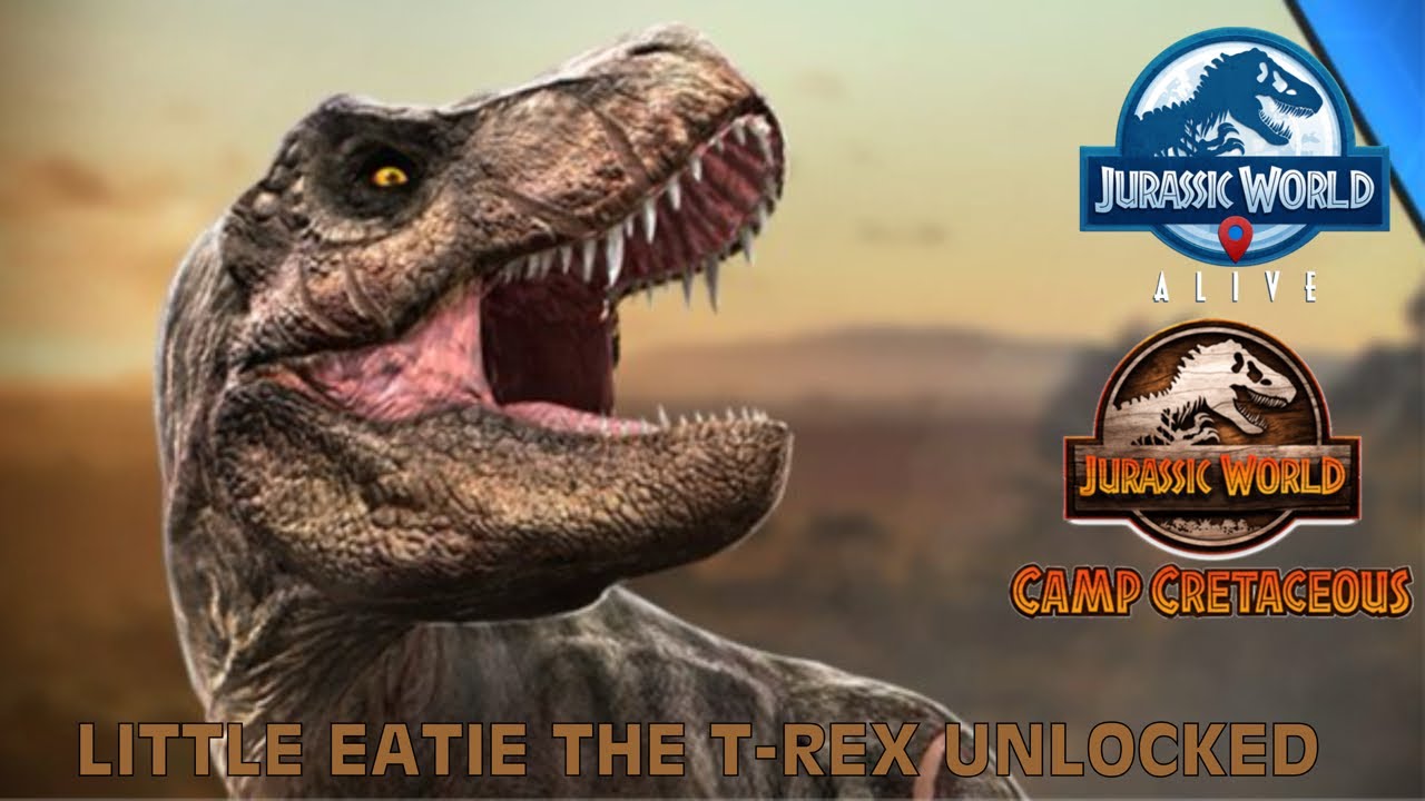 Little Eatie The T-Rex Unlocked - Jurassic World Alive