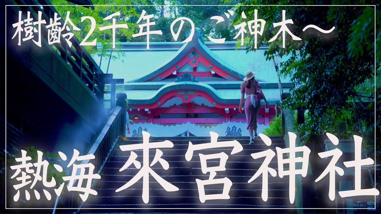 【熱海】來宮神社〜古事記の時代まで遡る深い歴史と境内で感じる自然の力