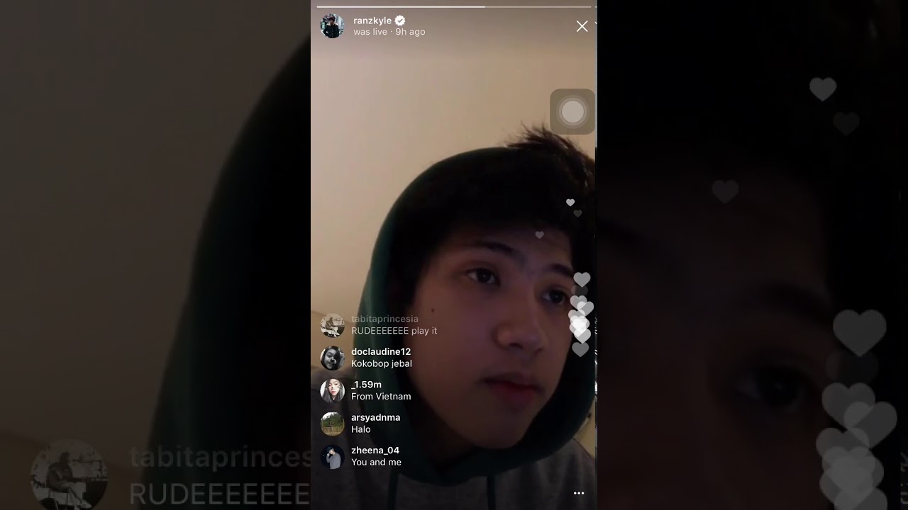 Ranz Kyle Live Instagram #2