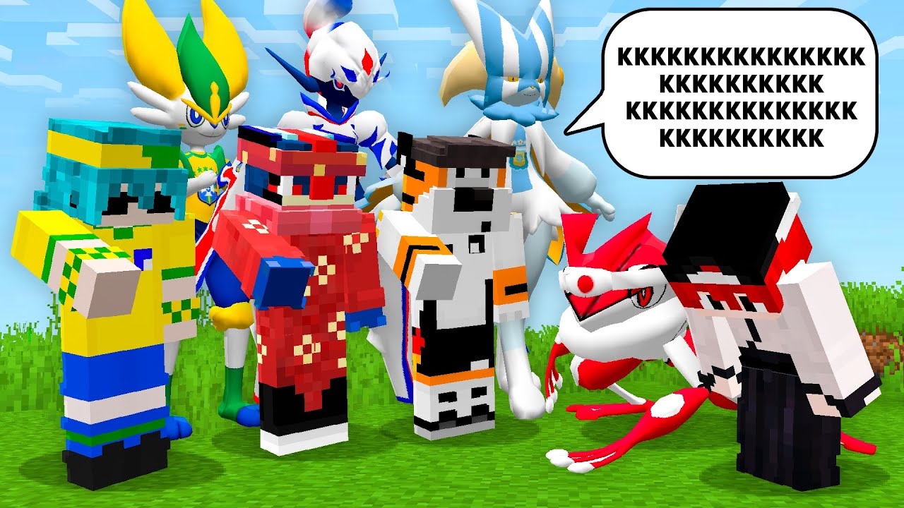 Viramos PIADA na Copa do Mundo de Pixelmon