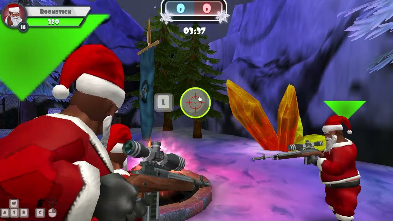 Winter clash 3d game play