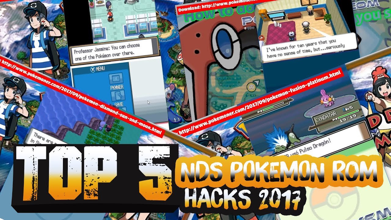 Top 5 NDS Pokemon Rom Hacks 2017 on Ducumon.click