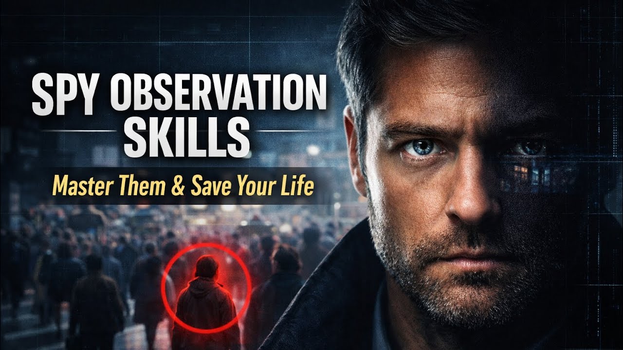 “How Spies See What Others Can’t – Master Observation & Stay Safe”