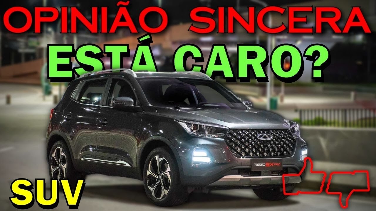 Chery Tiggo 5X PRO enfrenta Jeep Renegade, Hyundai Creta e VW T-Cross na disputa de SUV Compactos!