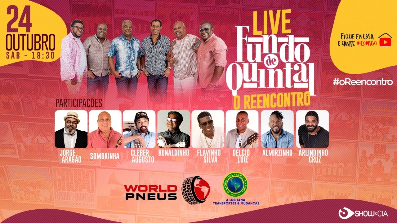 Live do Fundo de Quintal - O Reencontro | 
