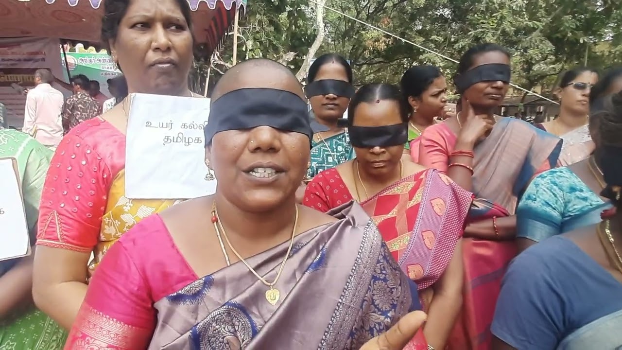 அரசுக் கல்லூரி Guest Lecturers உரிமைக்காக ஒன்றிணைந்தனர் – பணி பாதுகாப்பு கோரி போராட்டம் | 10-02-2026