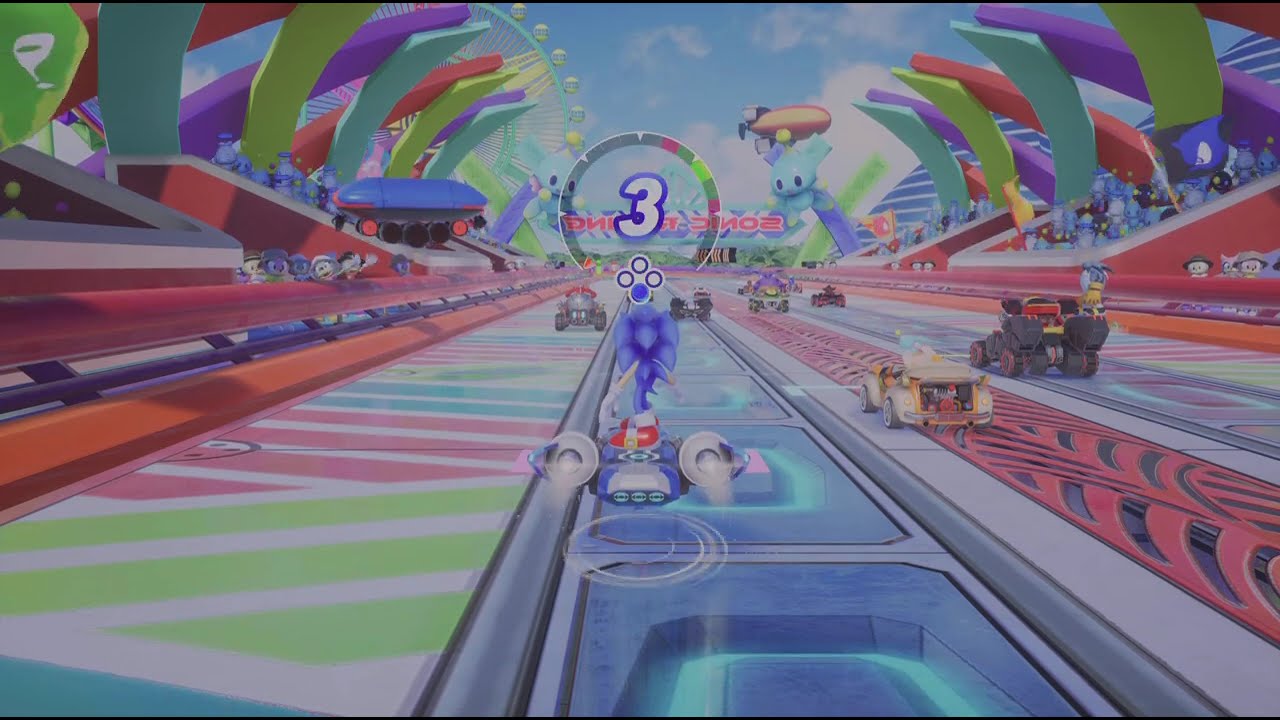 Sonic Racing: CrossWorlds- Crystal Grand Prix Mirror Mode+ Credits (All 1st Place Finishes)