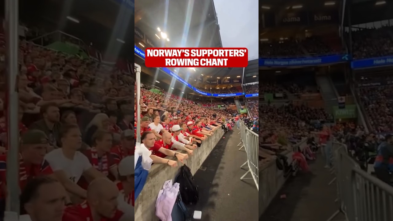 😮The Rowing Chant is Ready for Norway 🇳🇴⚽ #footballchants #norway #erlinghaaland #fifa #worldcup2026