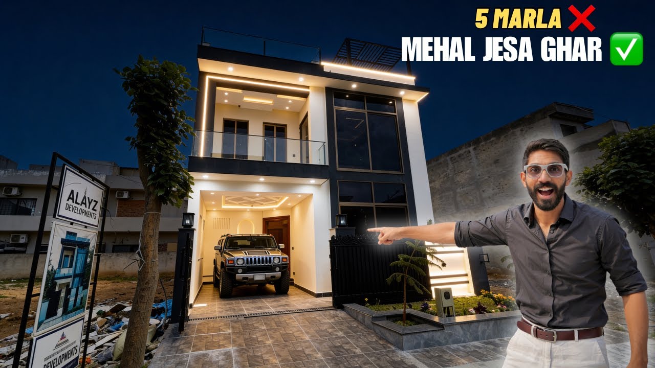 5 Marla MOST LUXURIOUS HOUSE FOR SALE in FMC Islamabad