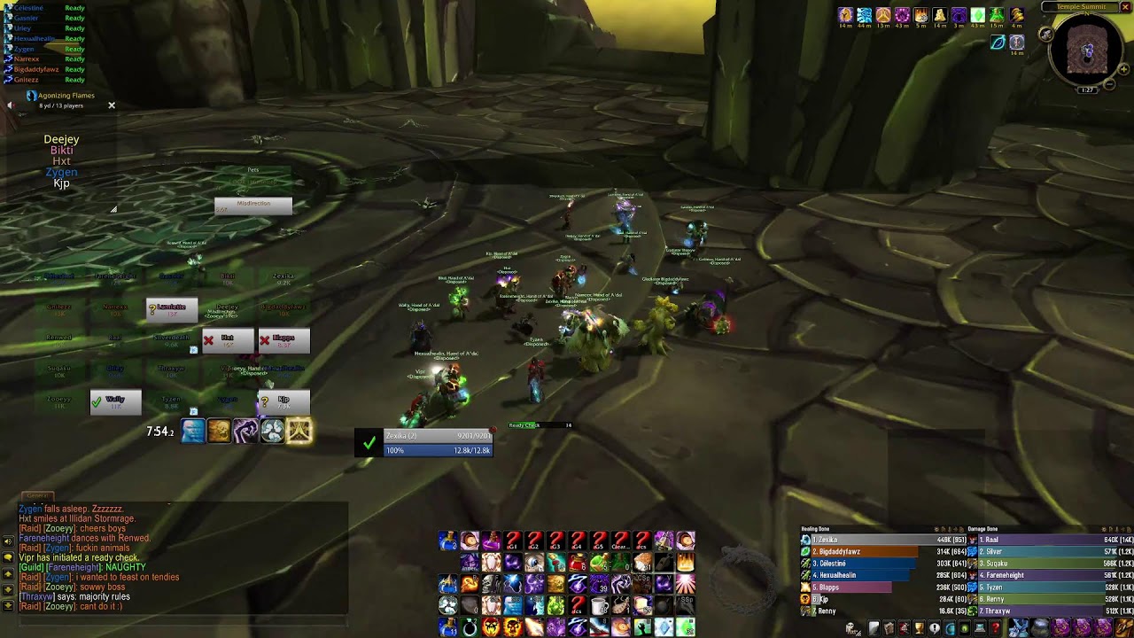 TBC Classic - Black Temple Full Clear Day 1 - Holy Priest PoV