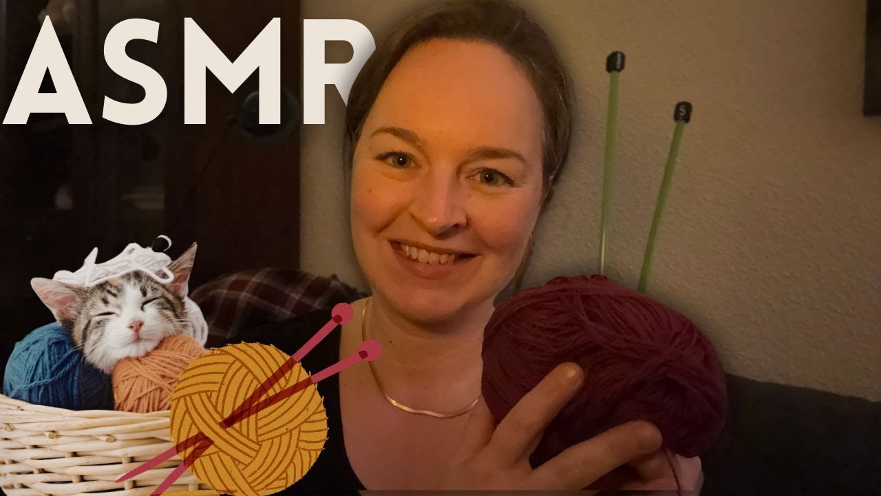ASMR🌙 | Life update | Praten en breien tegelijk 🧶 | Ultieme ontspanning 😴