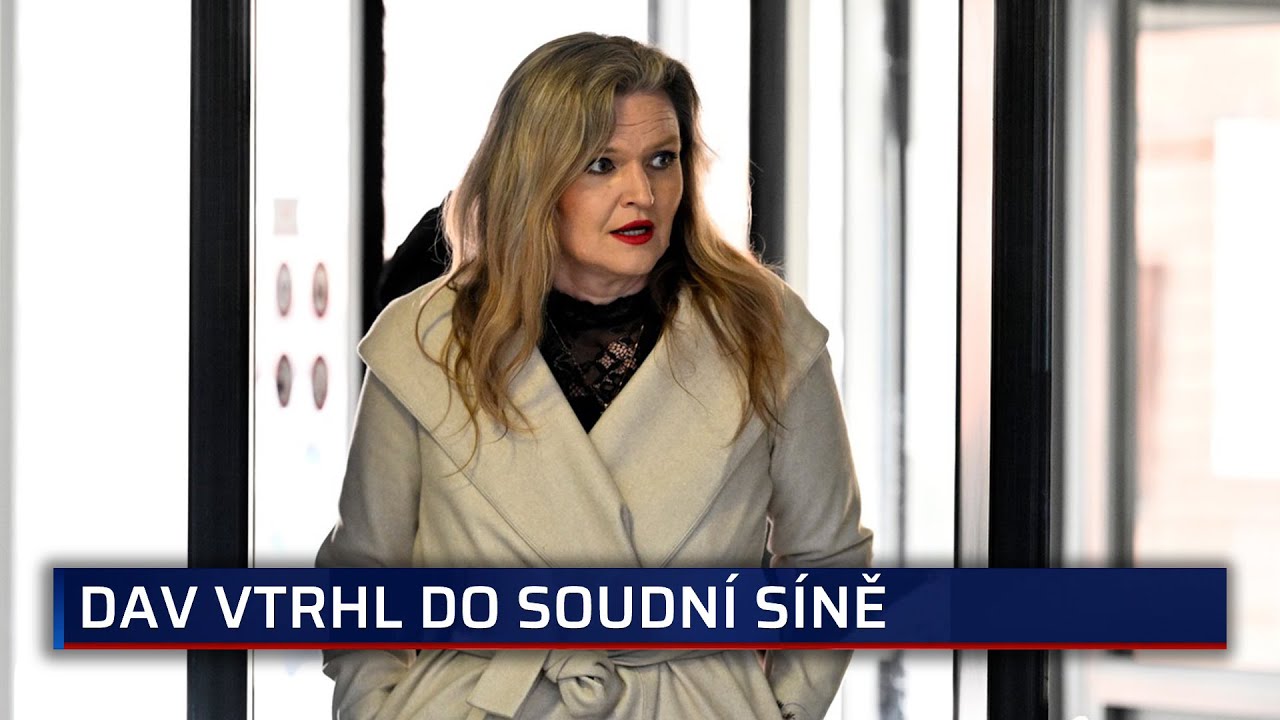 Soud s Peterkovou: Dostala dvouletou podmínku, její podporovatelé vyrazili dveře jednací síně