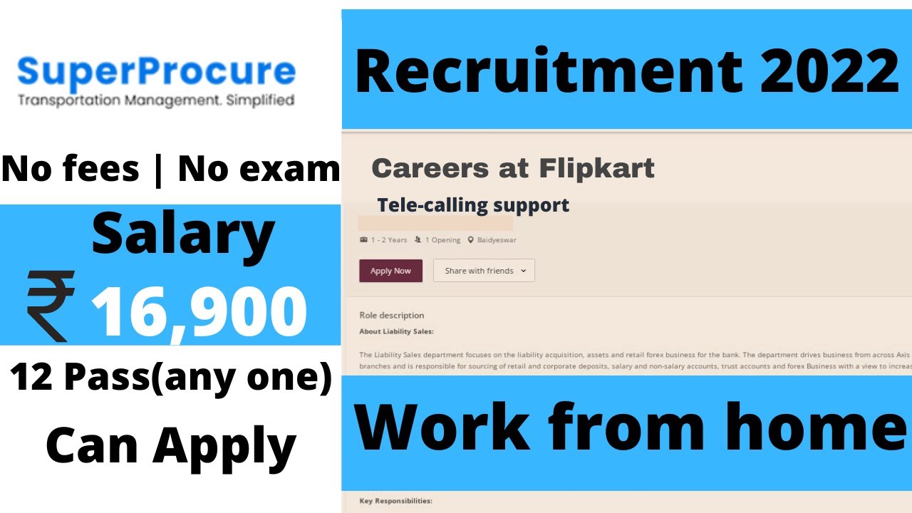 SuperProcure Work From Home Job | Package Upto 6 Lakh 😍| Jobs For Freshers | Latest Jobs 2022