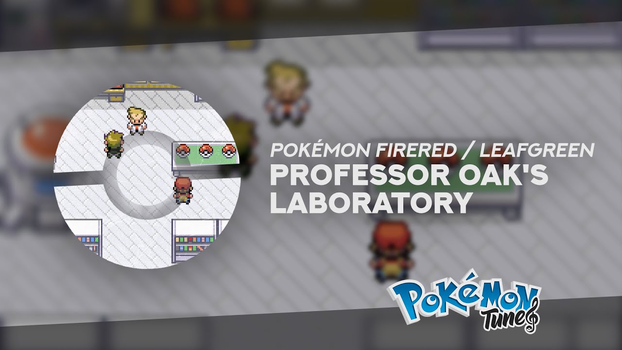 Pok&eacute;mon FireRed / LeafGreen - Professor Oak's Laboratory 🎵 ᴴᴰ