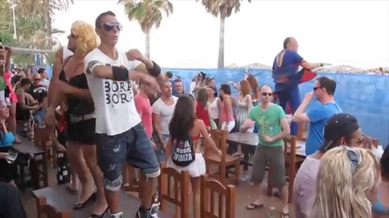 Ibiza - Bora Bora Beach Bar - Spiderman 2011 (HD)
