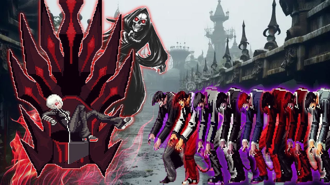 [Mugen KOF] Kula Killer Vs Super Kof Orochi Iori Team Challenge