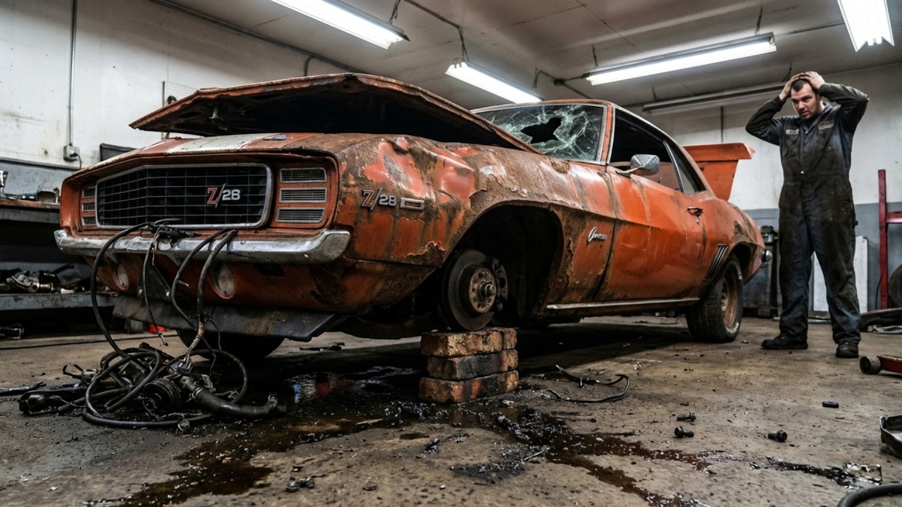I Spent 30 Days RESTORING a DESTROYED 1969 Camaro Z/28