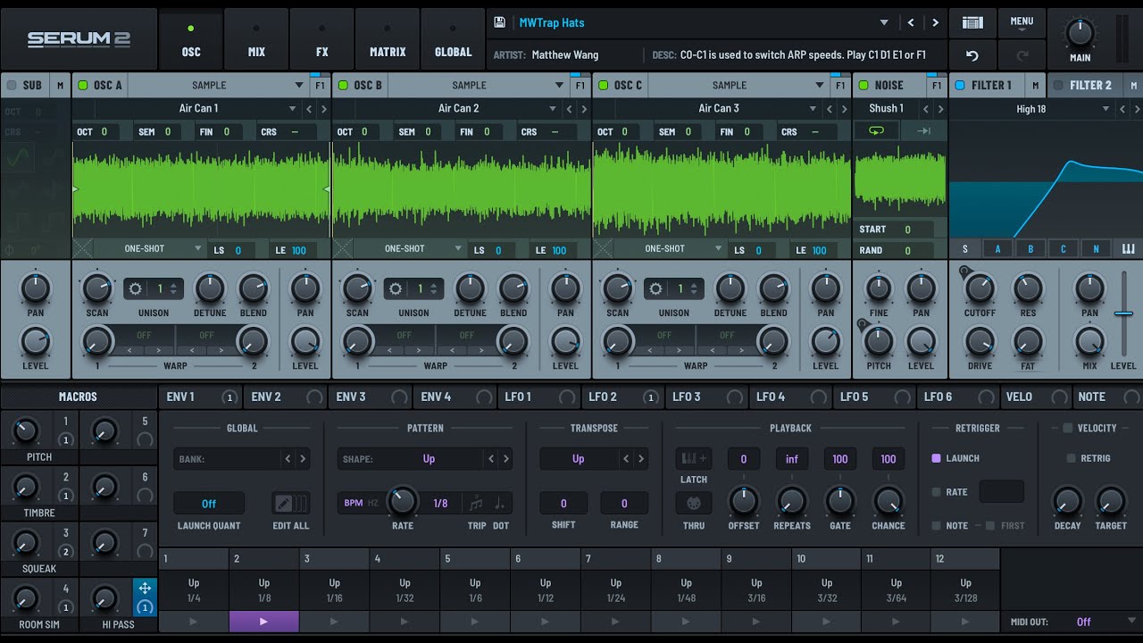 MWTrapHats Serum 2 Easy Trap Hat Programming
