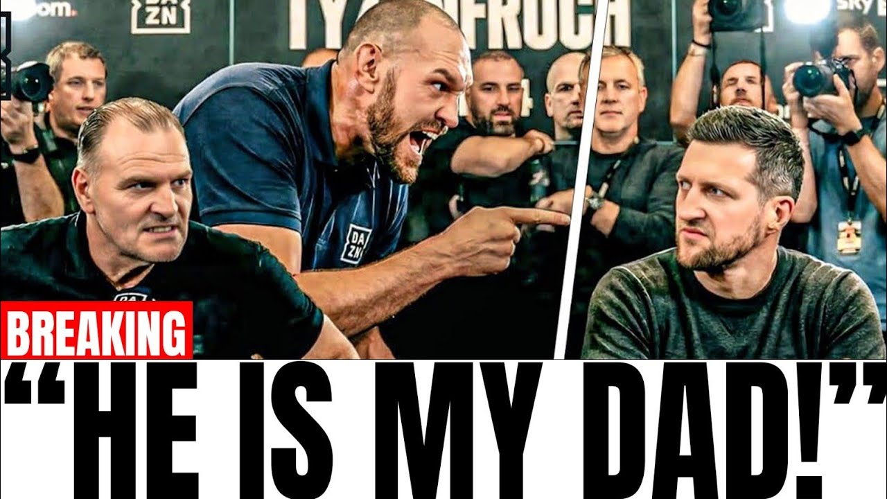 ‘FACE ME!’ Tyson Fury DEFENDS John Fury — CHALLENGES Carl Froch!