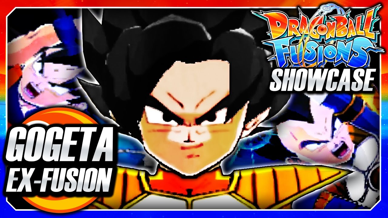 Dragon Ball Fusions 3DS English: EX Gogeta (Goku & Vegeta EX-Fusion) Fusion Gameplay