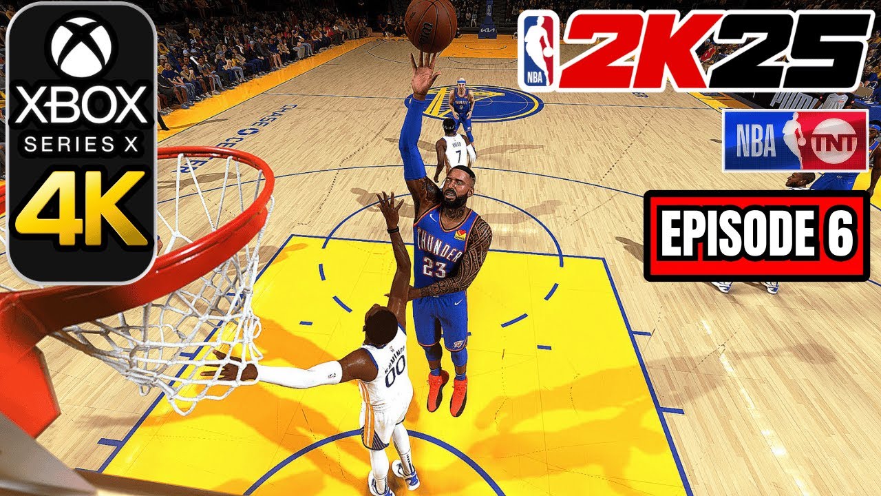 NBA 2K25 MyCAREER - PART 6 - No Commentary Xbox Series X (4K 60FPS)