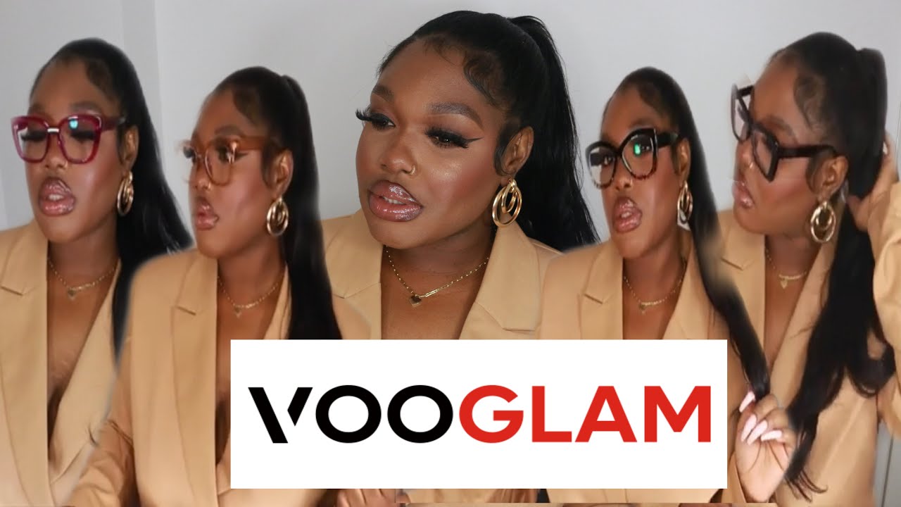 VOOGLAM / VOOGUEME  AFFORDABLE GLASSES TRY ON HAUL & REVIEW